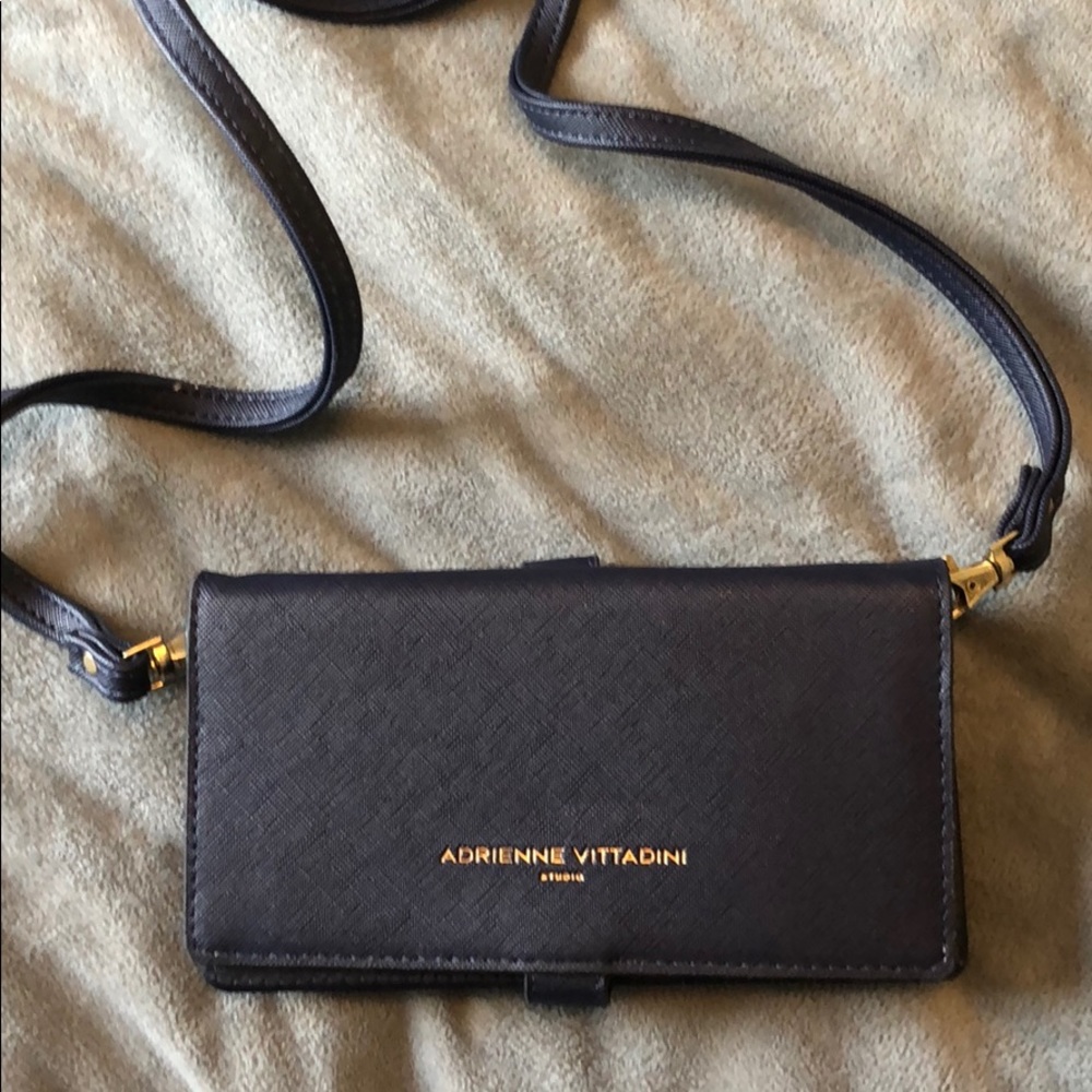 Adrienne Vittadini Charging Wallet with Strap
